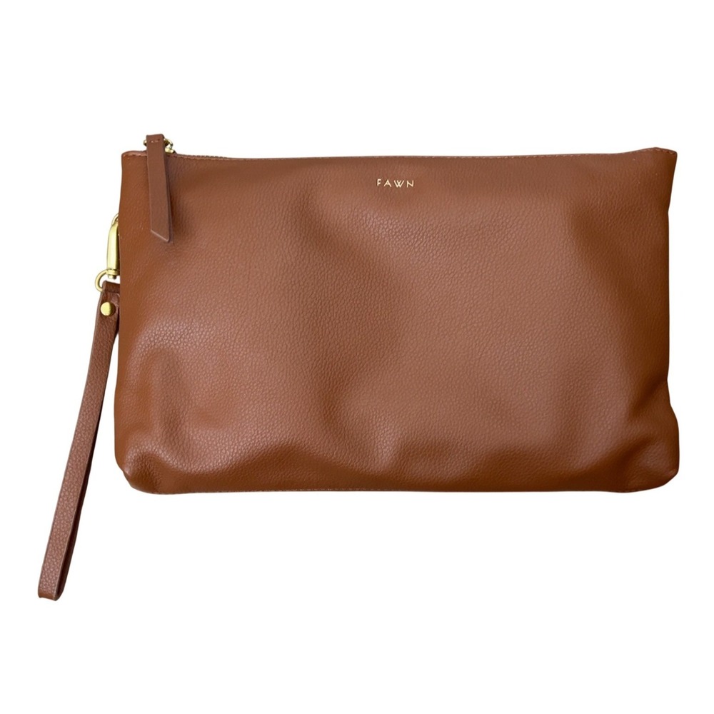 The Fawn Design Changing Clutch in Brown
